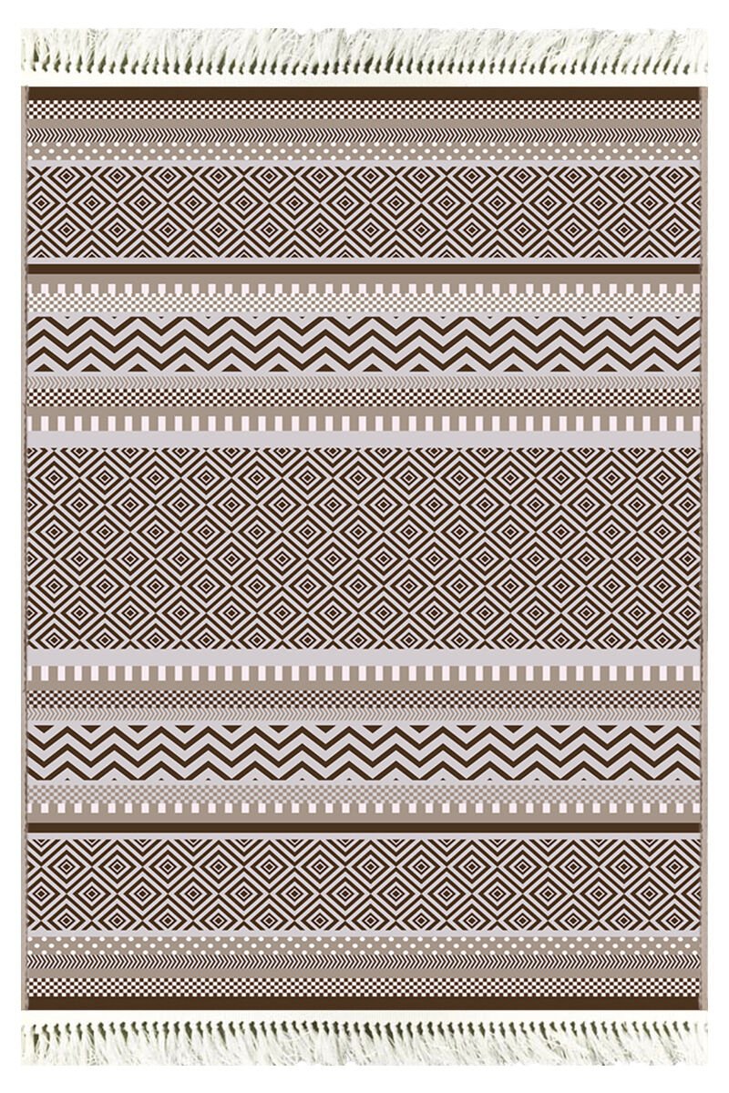 Rivera Halı | Nora Kahve Kilim | VK6214