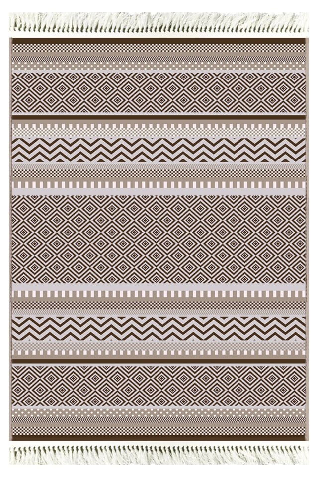 Rivera Halı | Nora Kahve Kilim | VK6214