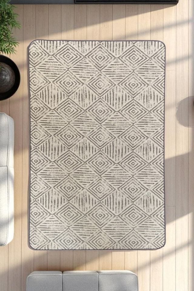 Jakar Halı | No:1 Açık Gri