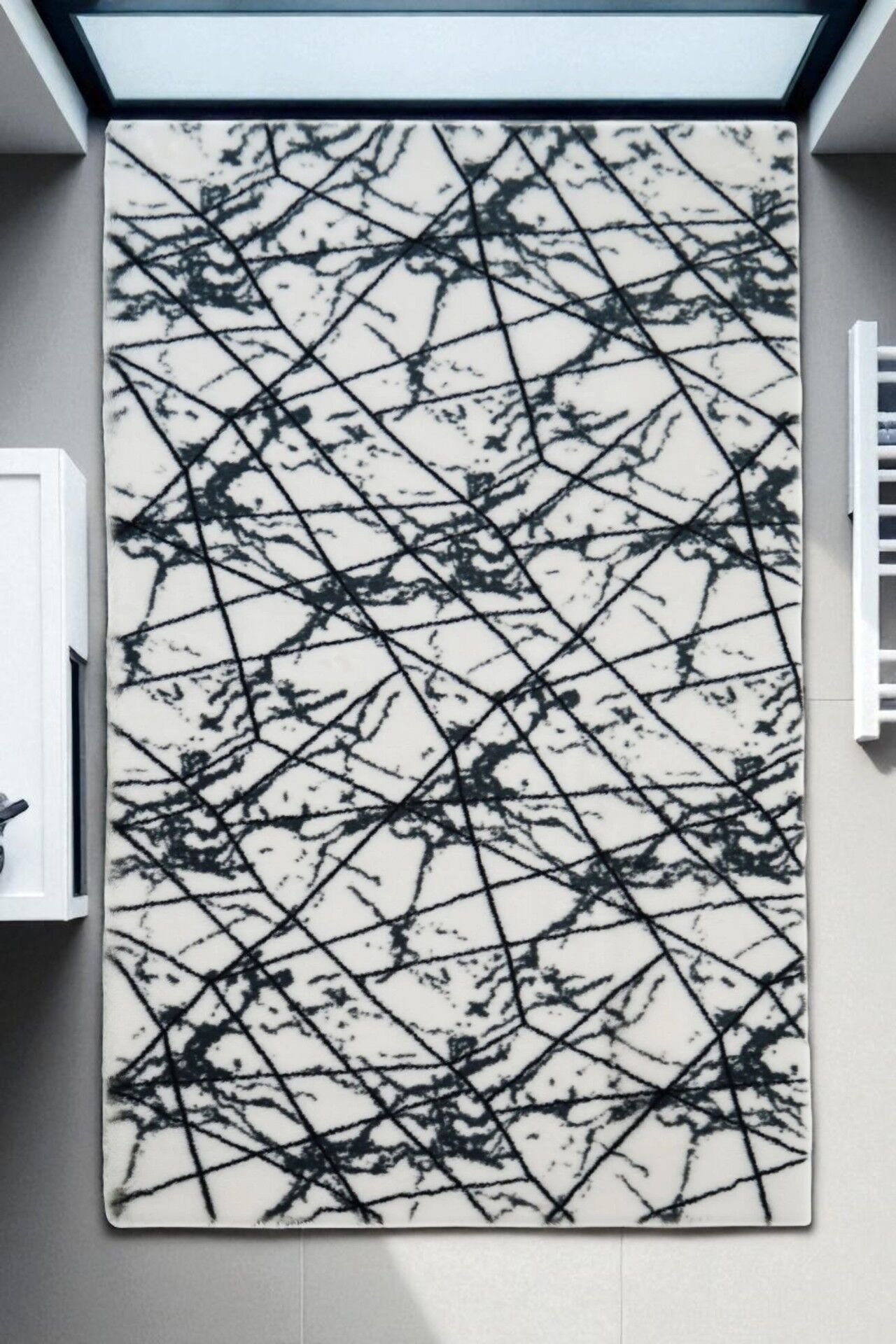 Marble Halı | Beyaz