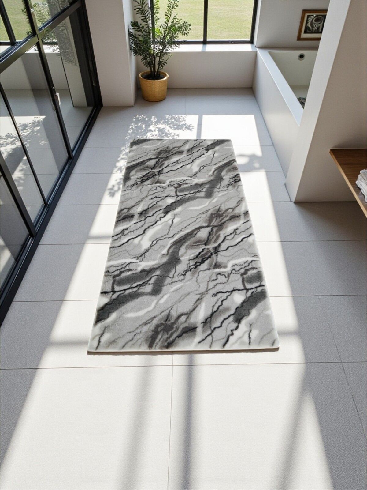 Marble Halı | Gri