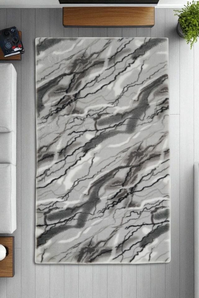 Marble Halı | Gri