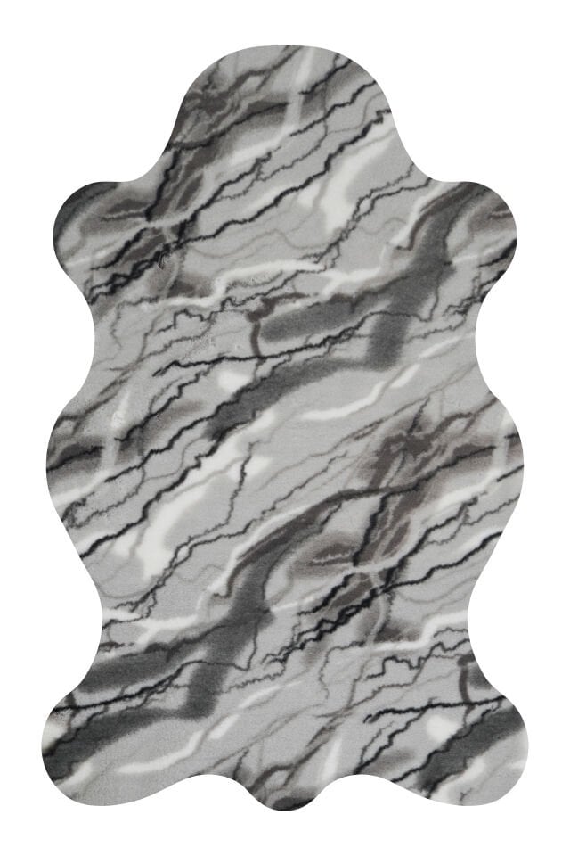 Marble Post Halı | Gri