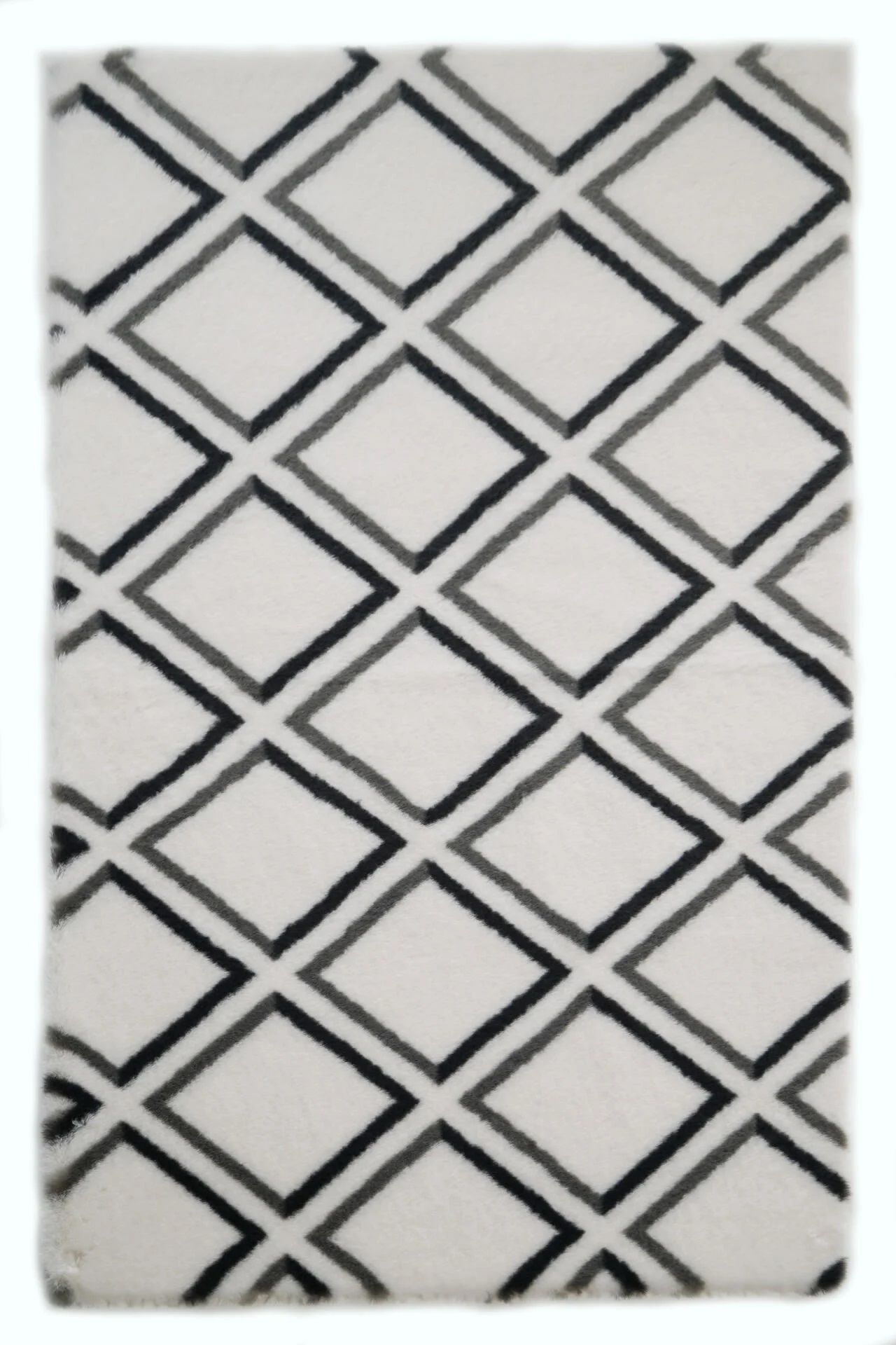 Marble 75cm x Özel Ebat Halı Kareli