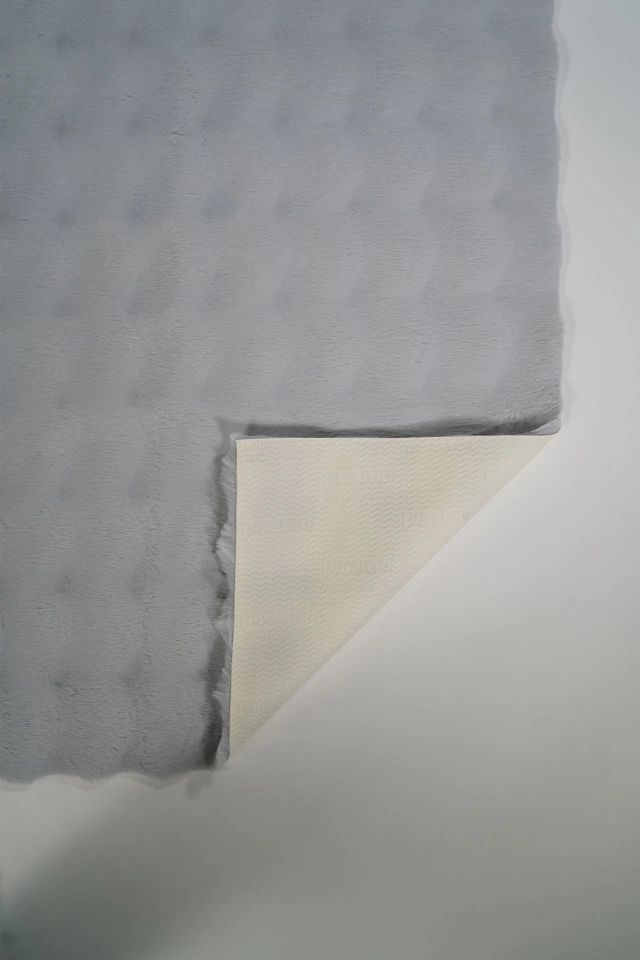 Bubble 150cm x Özel Ebat Halı İpek Gri