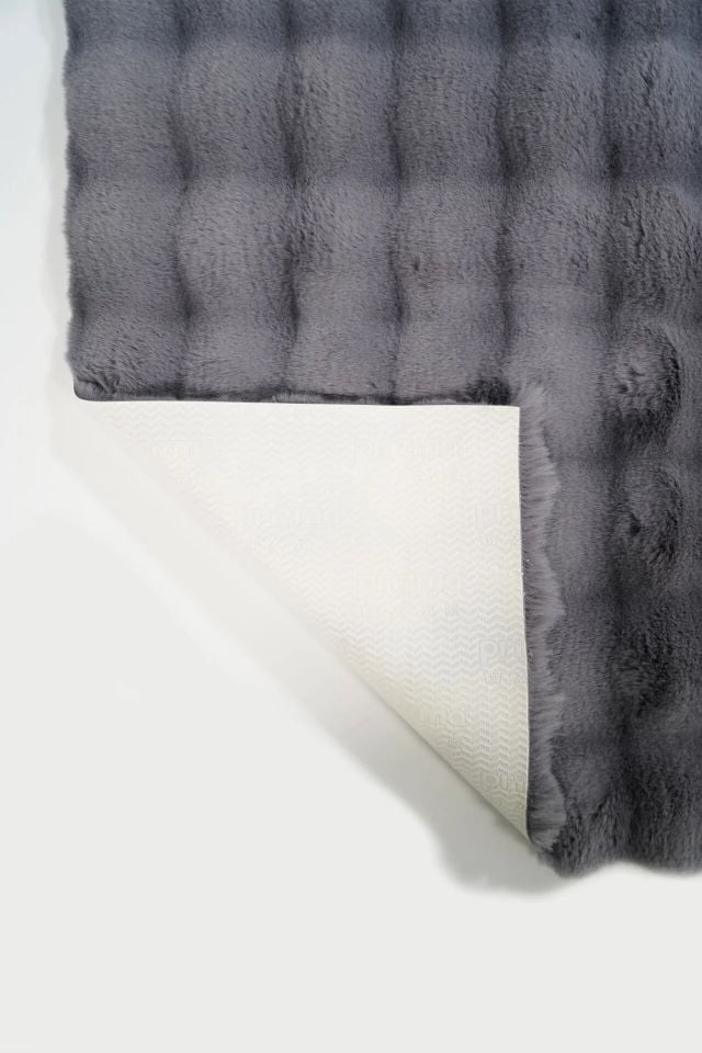 Bubble 150cm x Özel Ebat Halı Füme