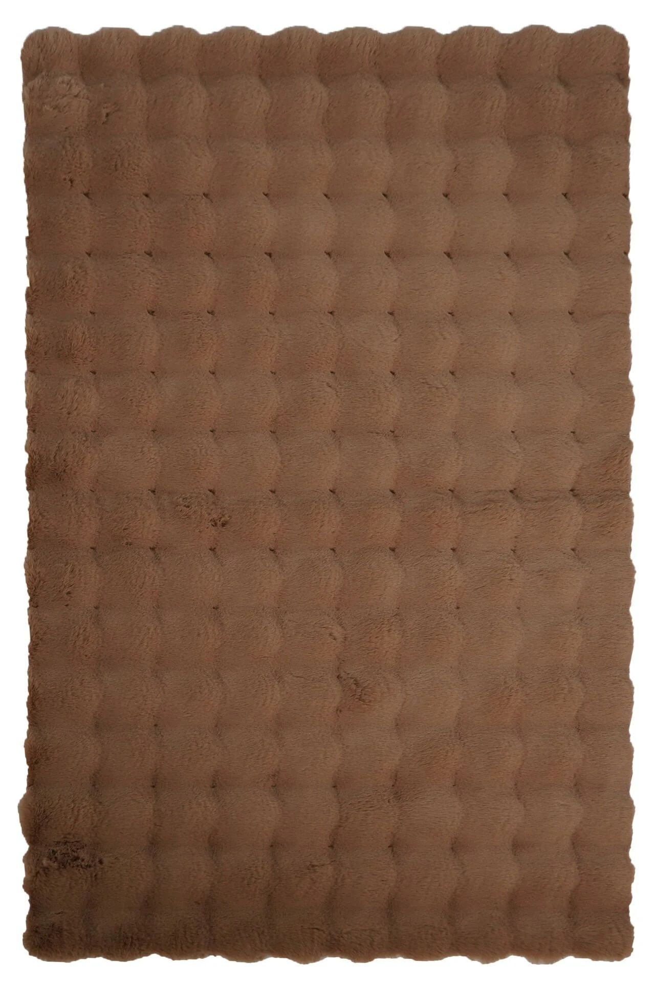 Bubble 150cm x Özel Ebat Halı Kahve