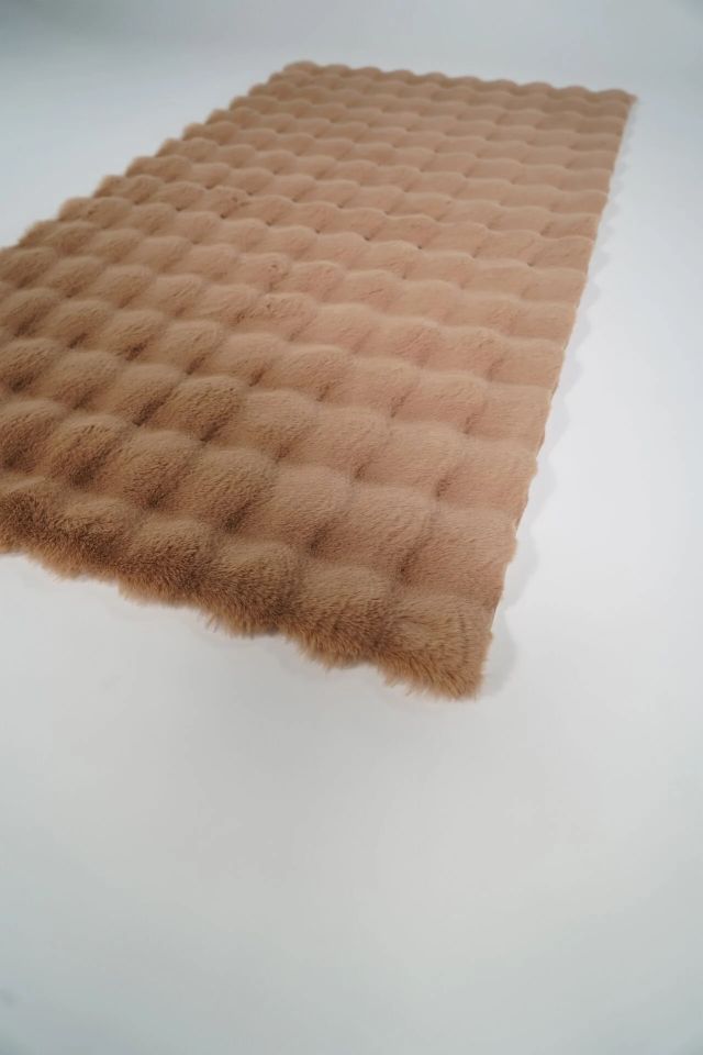 Bubble 150cm x Özel Ebat Halı Kahve