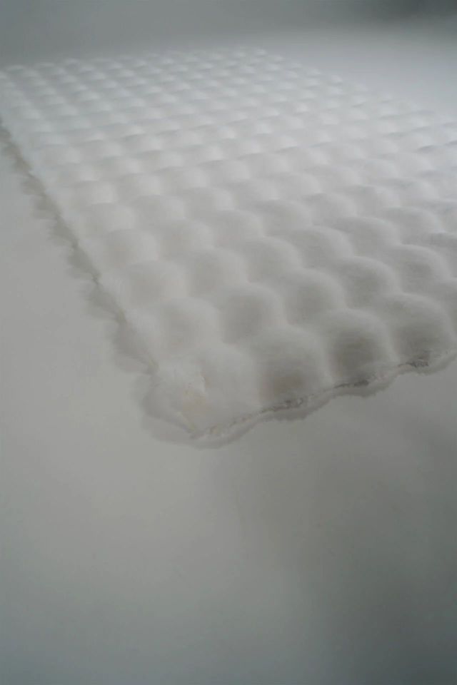 Bubble 75cm x Özel Ebat Halı Beyaz