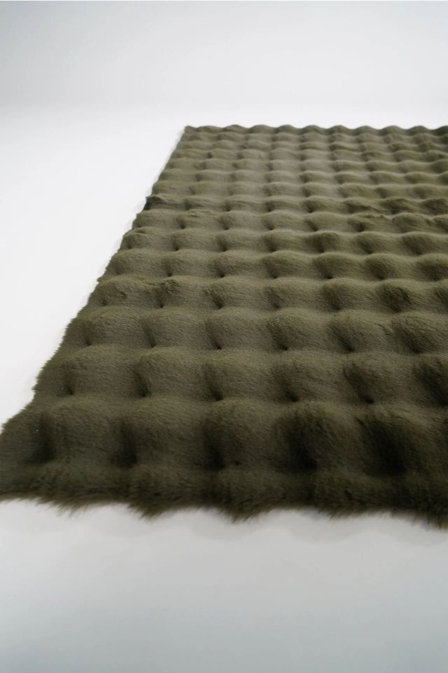 Bubble 75cm x Özel Ebat Halı Haki