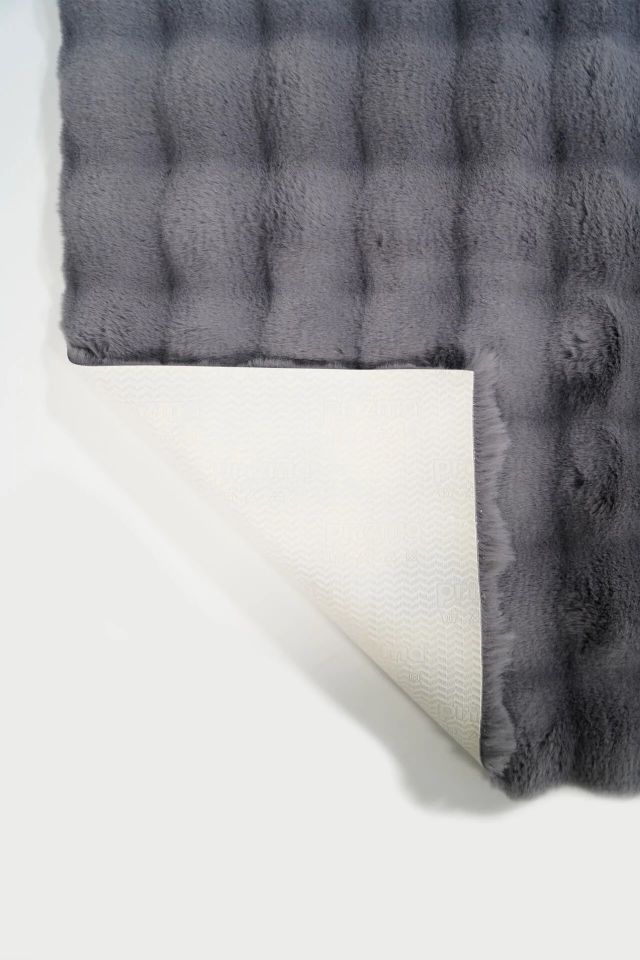 Bubble 75cm x Özel Ebat Halı Füme