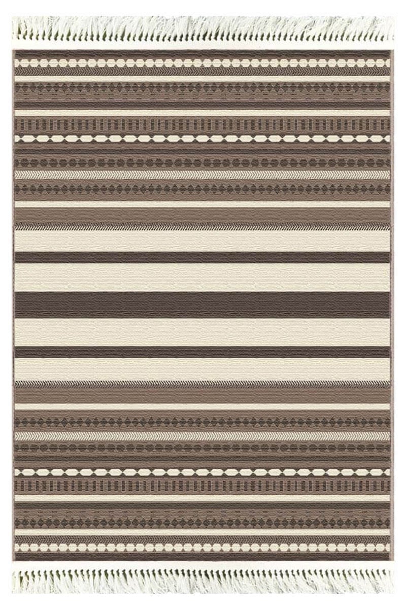 Rivera Halı | Volga Kahverengi Kilim | VK6210