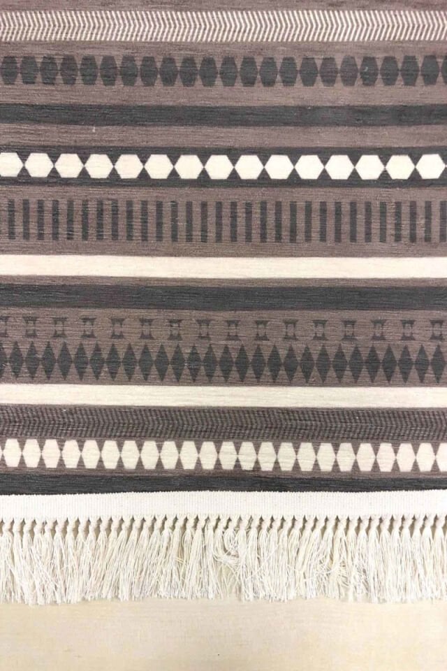 Rivera Halı | Volga Kahverengi Kilim | VK6210