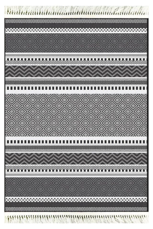 Rivera Halı | Nora Siyah Kilim | VK 6212