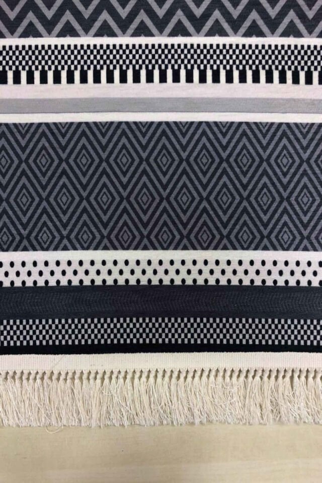 Rivera Halı | Nora Siyah Kilim | VK 6212