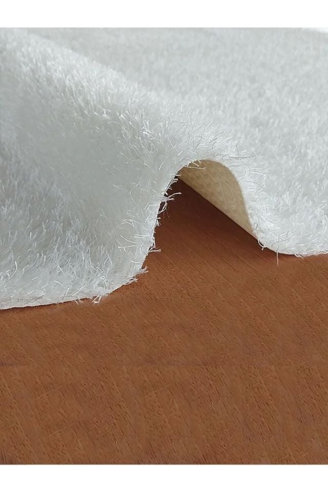 75cm x Özel Ebat Halı Beyaz