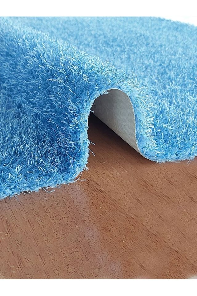 75cm x Özel Ebat Halı Açık Mavi