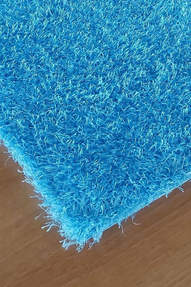 75cm x Özel Ebat Halı Açık Mavi