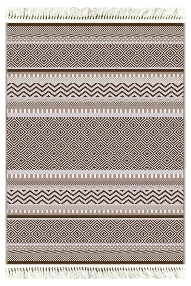 Rivera Halı | Nora Kahve Kilim | VK6214