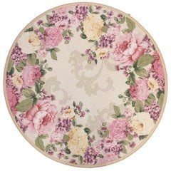 Goblen Klasik Halı | Gülru 140cm Yuvarlak
