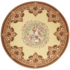 Goblen Klasik Halı | Zühre 140cm Yuvarlak