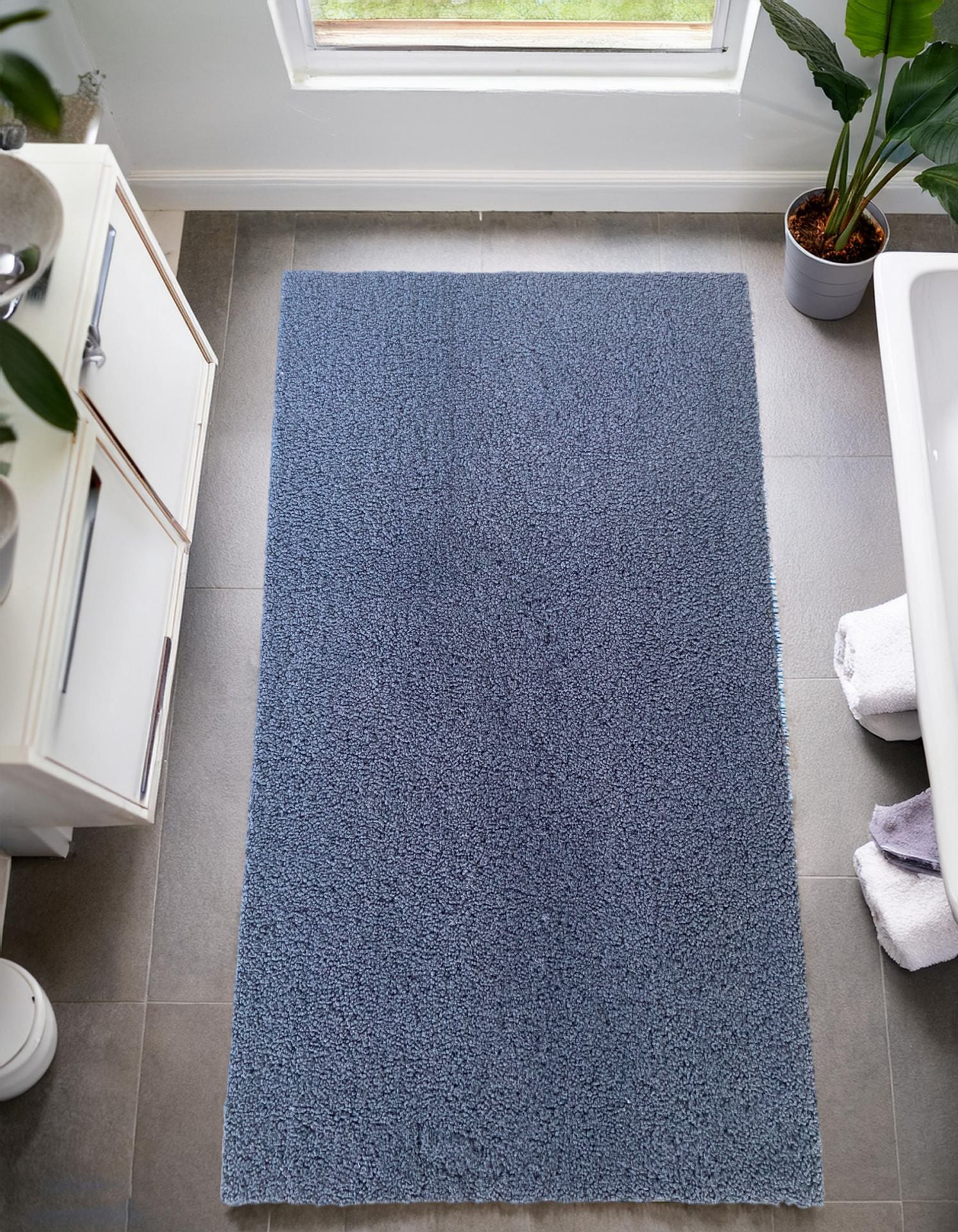 Bukle Halı | Lacivert