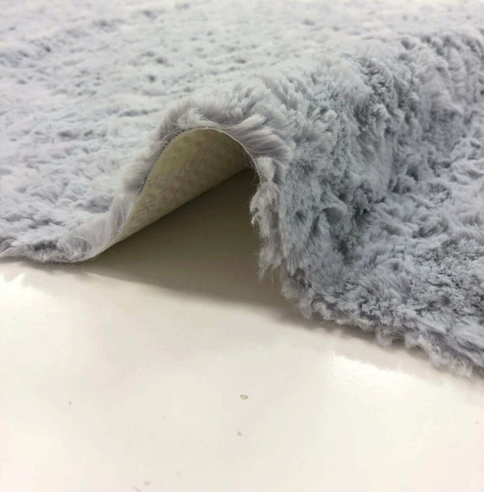 Micropost 75cm x Özel Ebat Halı İpek Gri