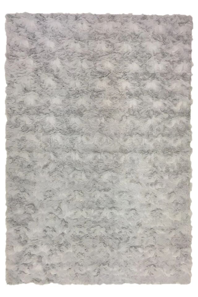 Micropost 75cm x Özel Ebat Halı İpek Gri