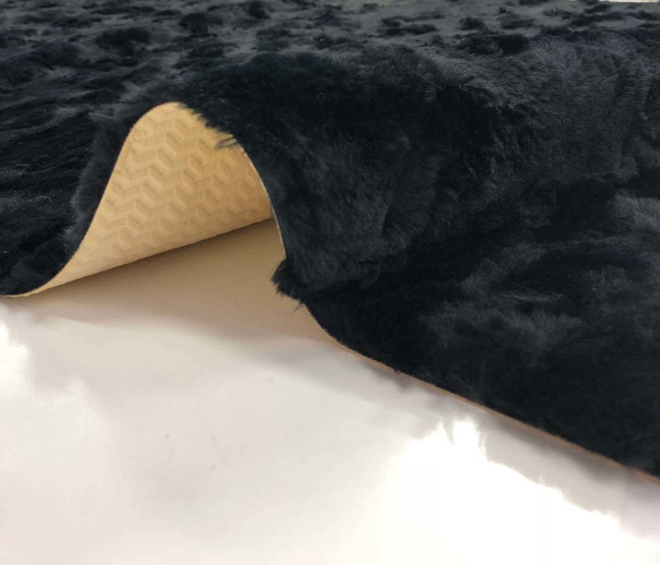 Micropost 75cm x Özel Ebat Halı Siyah