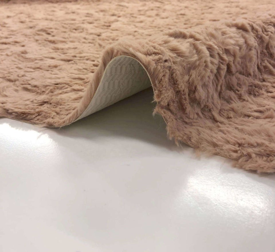 Micropost 75cm x Özel Ebat Halı Açık Kahve