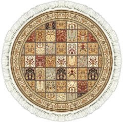 Vintage Halı | V-6008 140 cm Yuvarlak