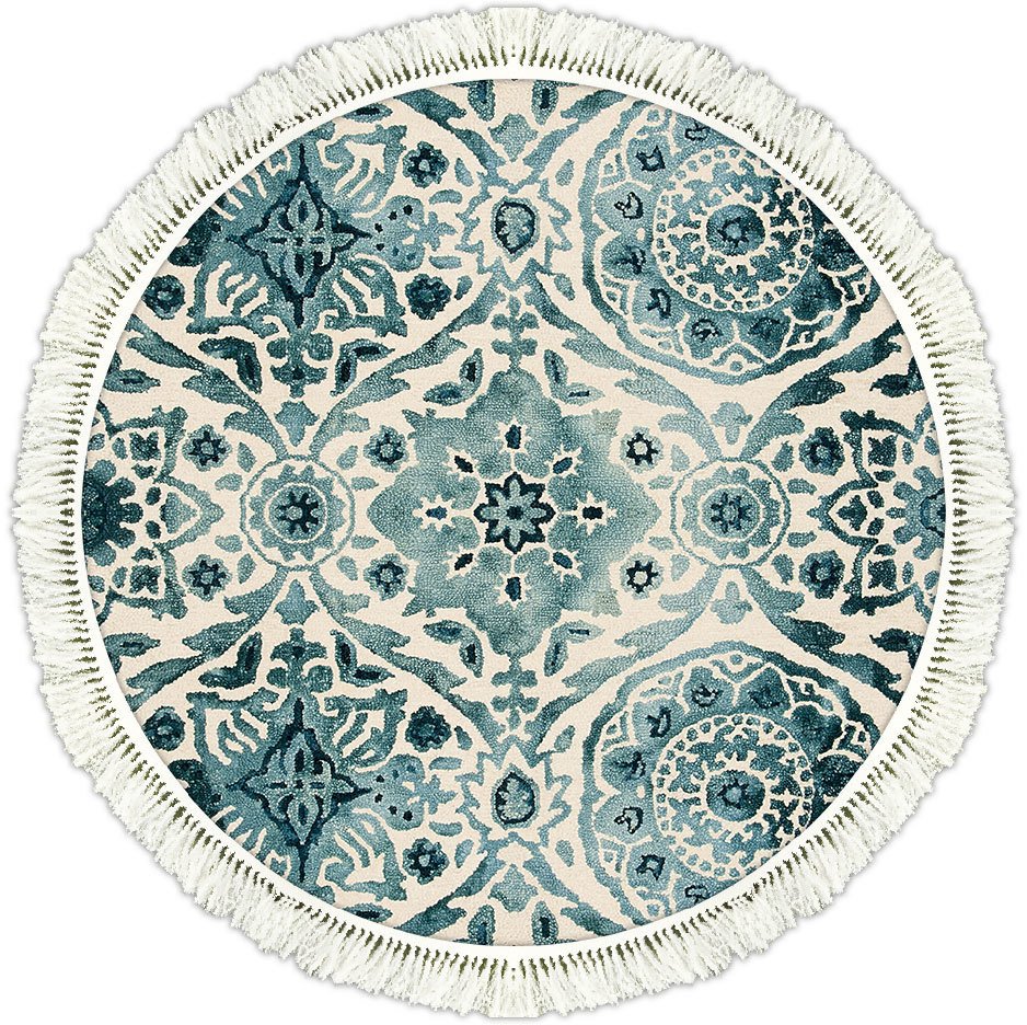 Vintage Halı | V-6006 140 cm Yuvarlak