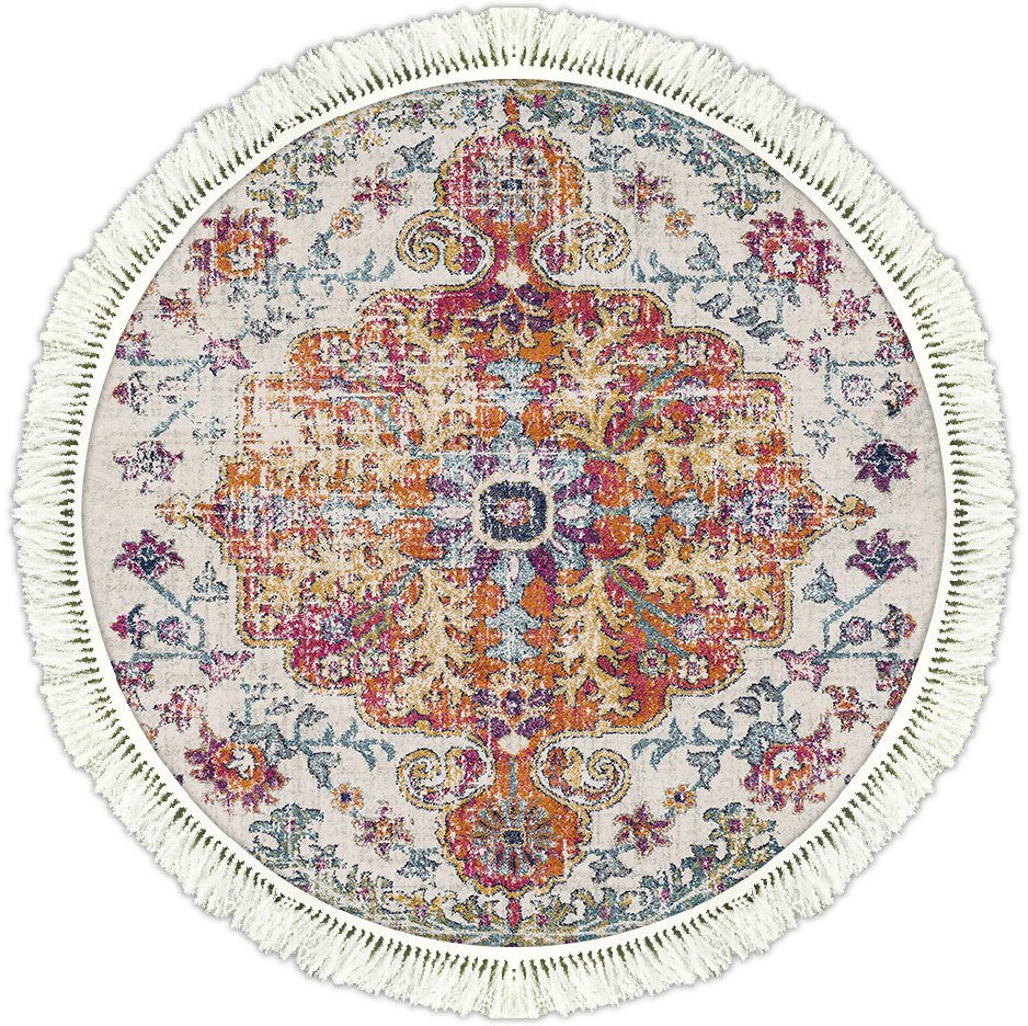 Vintage Halı | V-6003 140 cm Yuvarlak