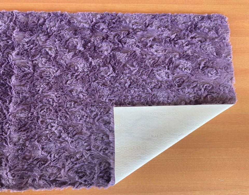 Micropost 150cm x Özel Ebat Halı Mor