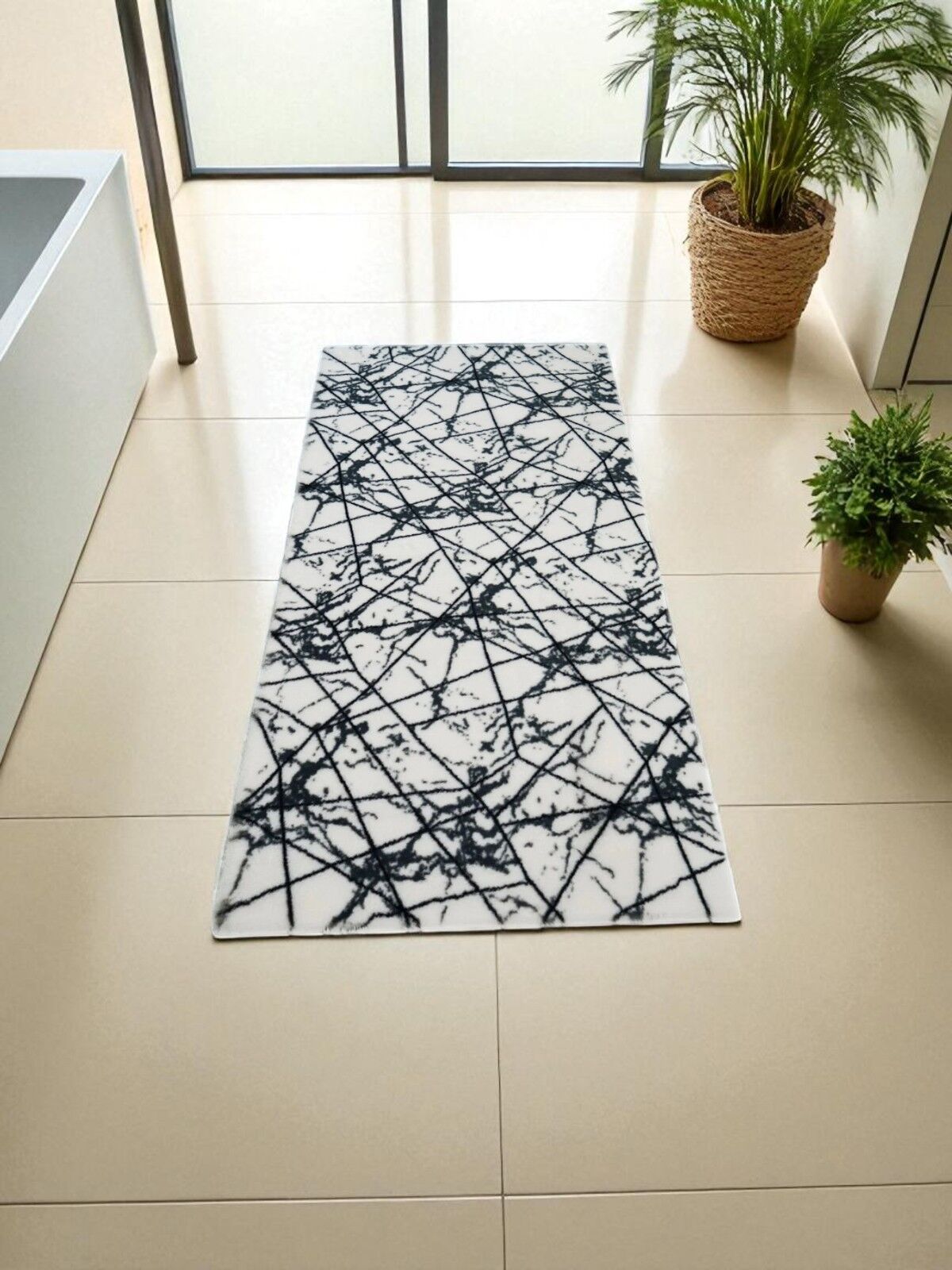 Marble Halı | Beyaz