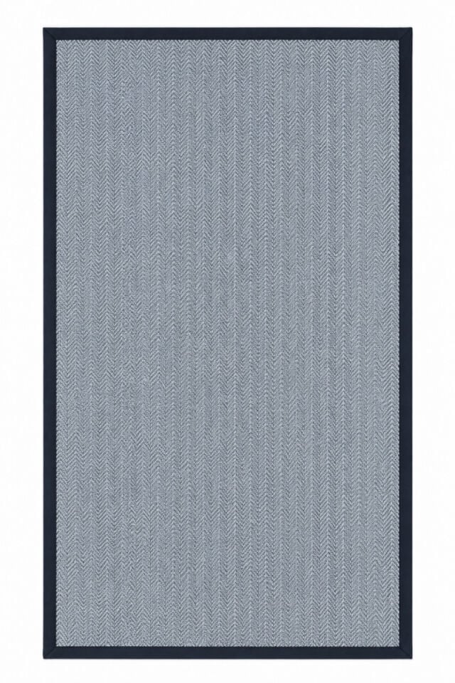 Sisal Halı Kalın Bordür | Siyah