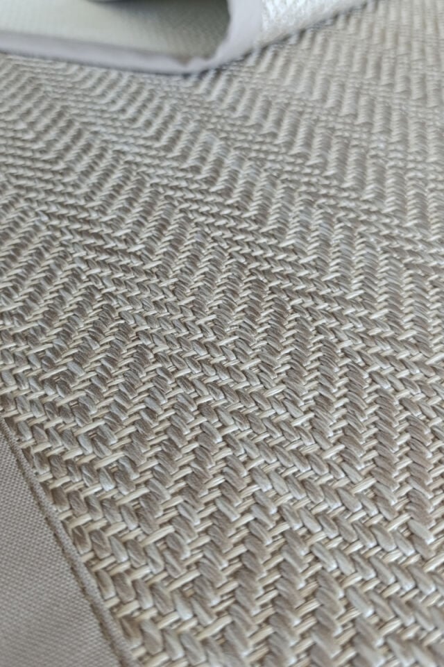 Sisal Halı Kalın Bordür | Bej