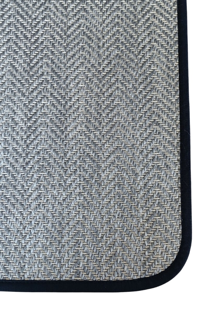 Sisal Halı İnce Bordür | Gri