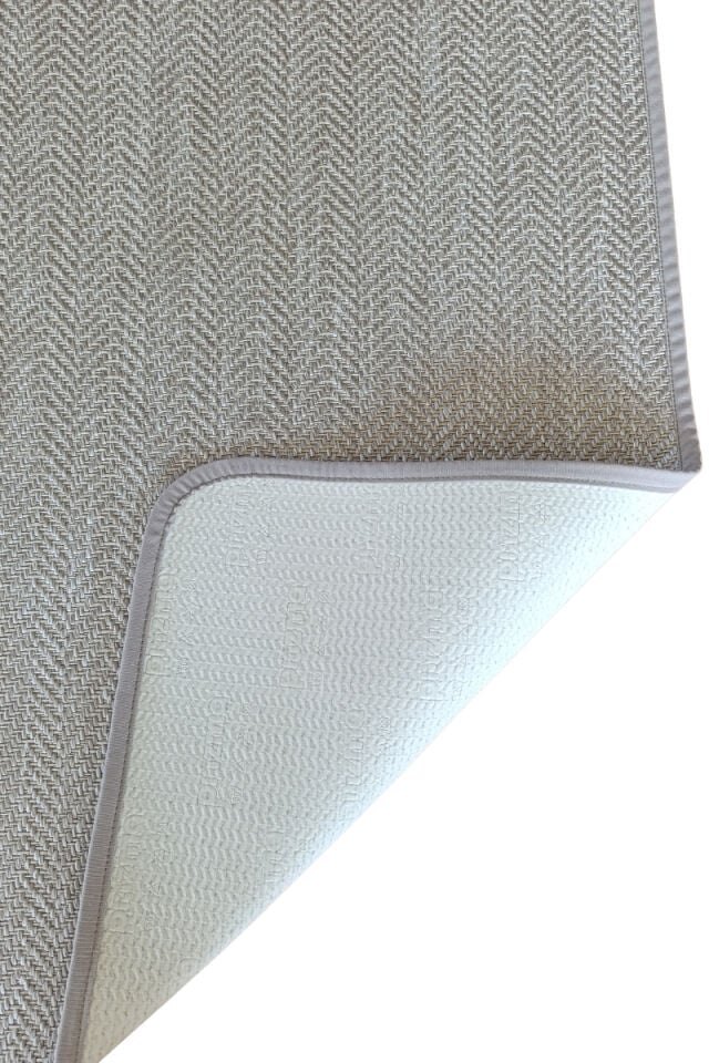 Sisal Halı İnce Bordür | Bej