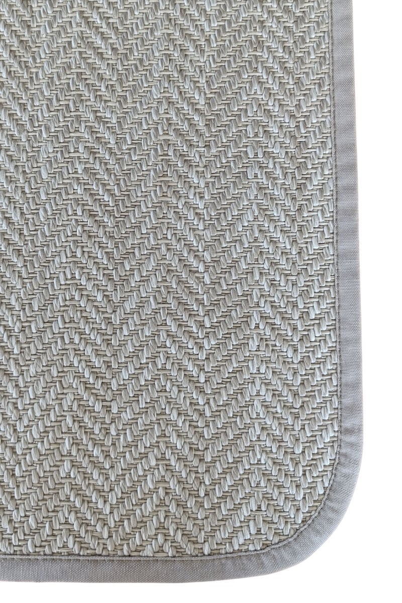 Sisal Halı İnce Bordür | Bej