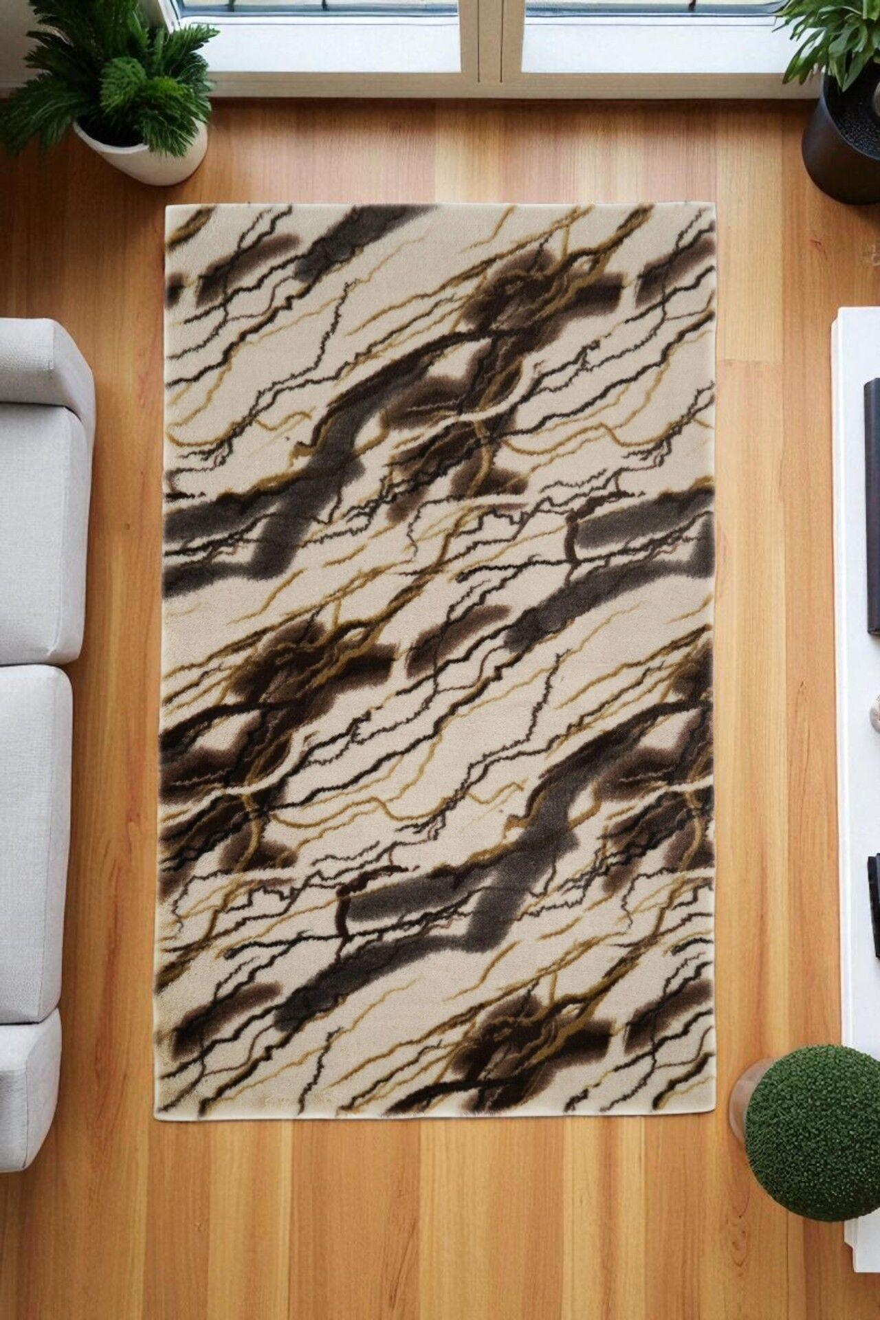 Marble Halı | Kahve