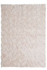 Micropost Halı | Krem 150 cm Yuvarlak