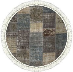 Vintage Halı | V-6018 140 cm Yuvarlak