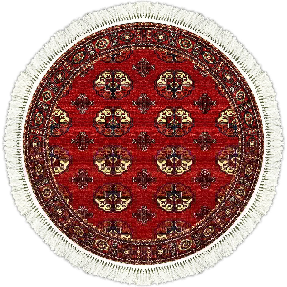 Vintage Halı | V-6019 140 cm Yuvarlak