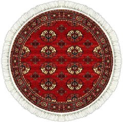 Vintage Halı | V-6019 140 cm Yuvarlak