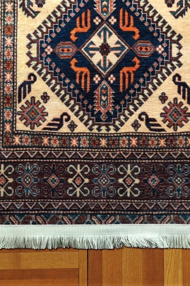 Vintage Halı | V-6020 140 cm Yuvarlak