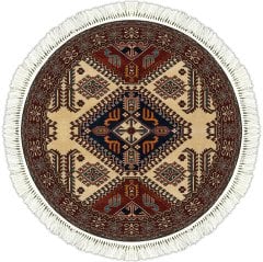 Vintage Halı | V-6020 140 cm Yuvarlak