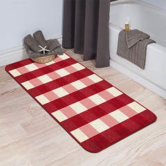 Butik Ekose Halı | Kırmızı Paspas