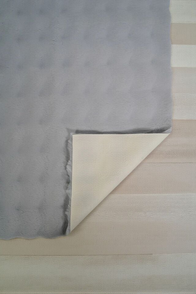 Bubble Post Halı | İpek Gri