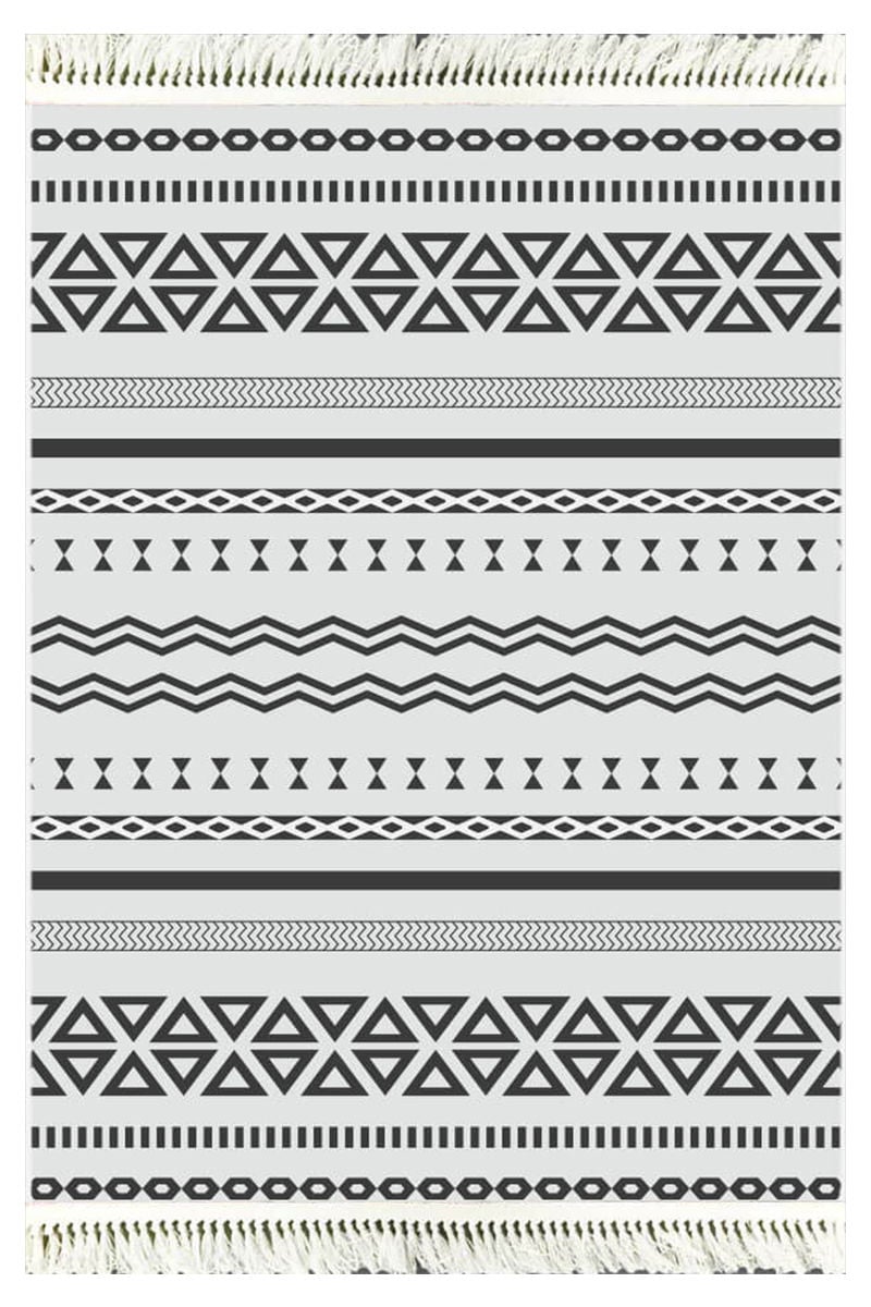 Rivera Halı | Fin Beyaz Kilim | VK6204